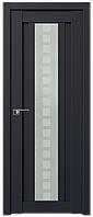 Дверь межкомнатная 16U ProfilDoors Черный матовый, Квадро, 600