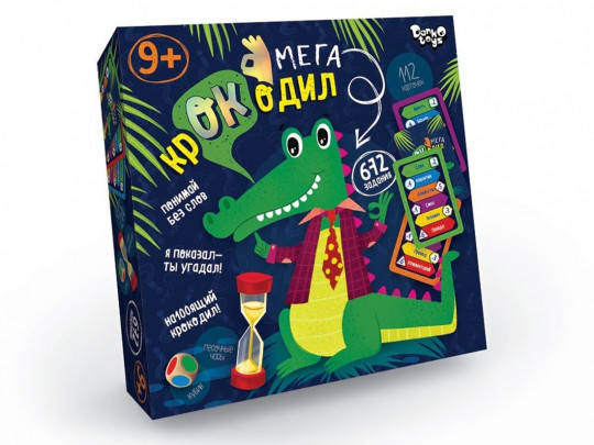 Настольная игра викторина "Мега-крокодил"