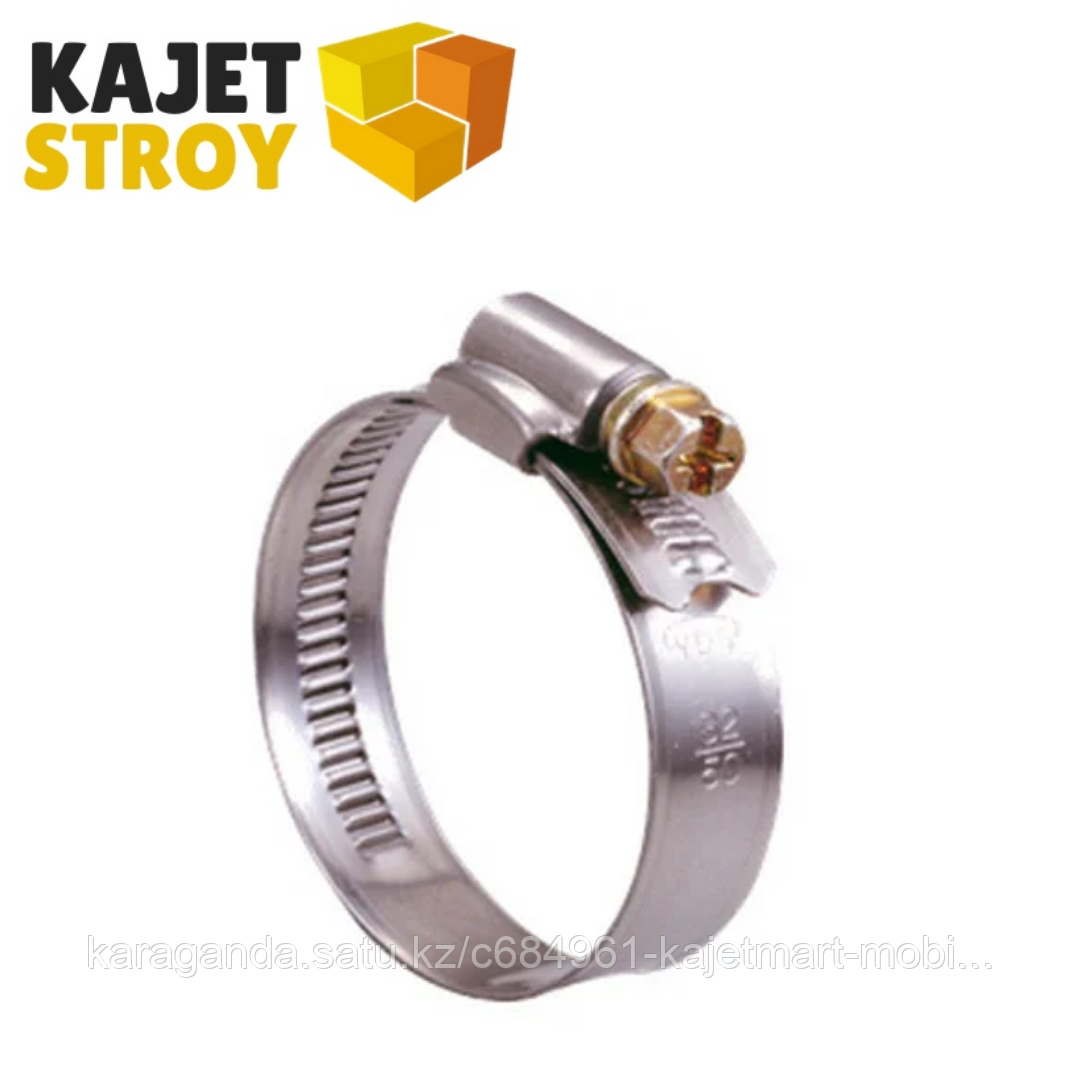 Хомут нерж. Винт 32*50мм (50шт) Craftmate