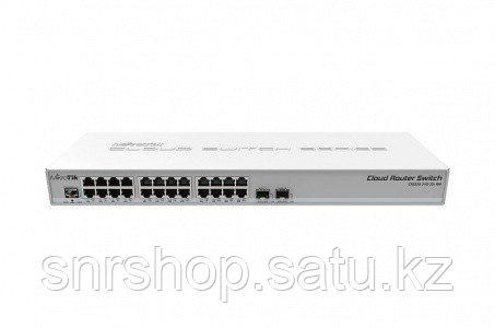 Коммутатор Cloud Router Switch Mikrotik CRS326-24G-2S+RM - фото 2 - id-p80085035