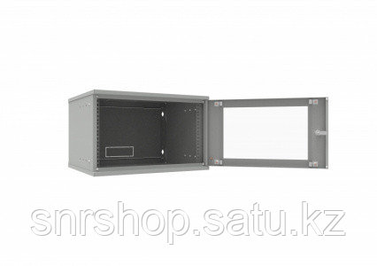 Шкаф телекоммуникационный настенный 6U, 523х450х332мм серия LITE (стеклянная дверь) - фото 5 - id-p80089615