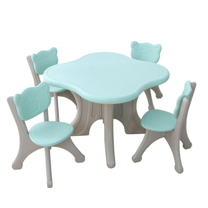 Пластиковые столик + 4 стула - фото 2 - id-p63472307