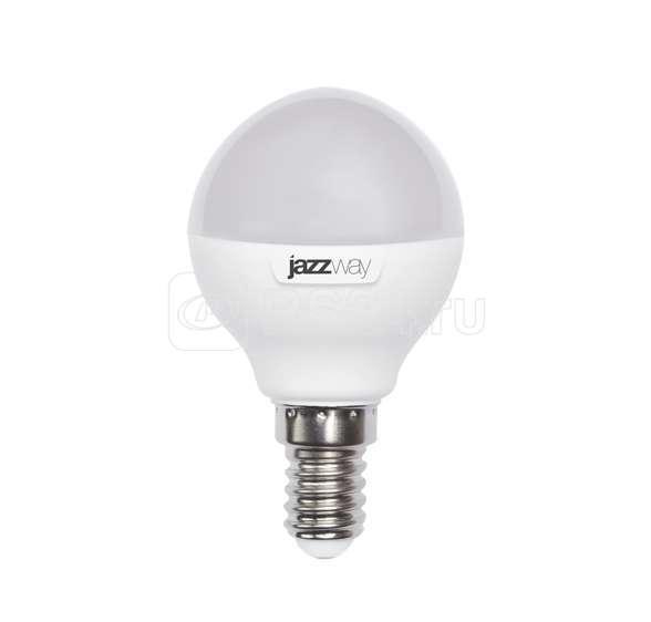 Лампа светодиодная PLED-SP G45 9Вт шар 5000К холод. бел. E14 820лм 230В JazzWay 2859600A - фото 1 - id-p80105368