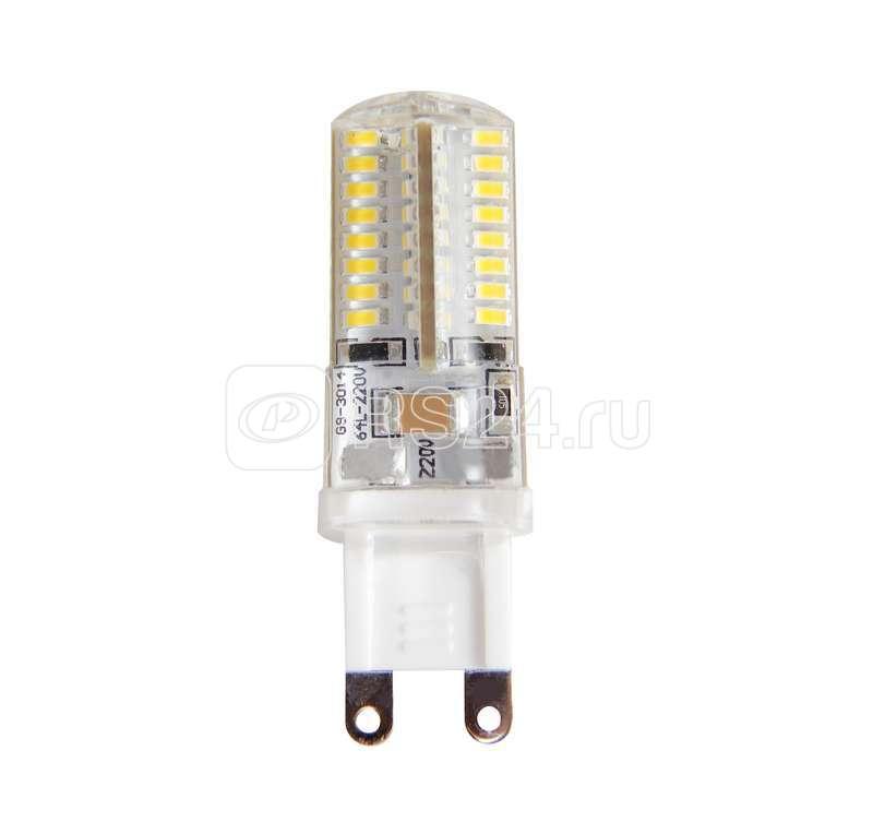 Лампа светодиодная PLED-G9 7Вт капсульная 2700К тепл. бел. G9 400лм 220В JazzWay 1039064B - фото 1 - id-p80105411