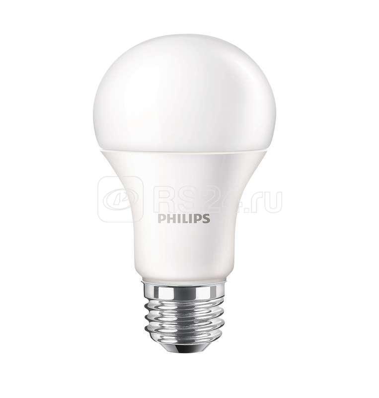 Лампа светодиодная LEDBulb 12Вт E27 6500К 230В A60 RCA EcoHome грушевидная Philips 929001955007 - фото 1 - id-p80105542