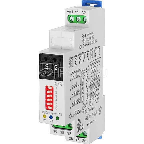 Реле времени РВО-П2-М-15 ACDC24B-245B УХЛ-4 A8302-16932306