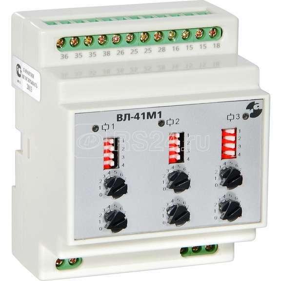 Реле времени ВЛ-41М1 (3 канала 0.1с/99ч Uкат=24В/~220В) Реле и Автоматика A8223-76911229 - фото 1 - id-p80106715