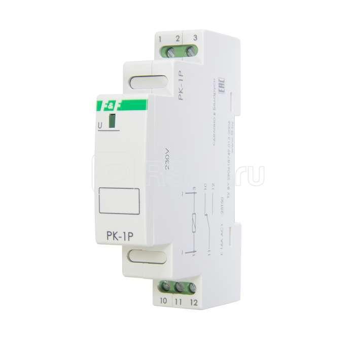 Реле промежуточное PK-1P/Un (монтаж на DIN-рейке 35мм 220В 50Гц 16А перекл.) F&F EA06.001.004