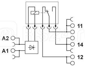 Модуль релейный PLC-RSC- 24DC/21HC Phoenix Contact 2967620 - фото 1 - id-p80106825