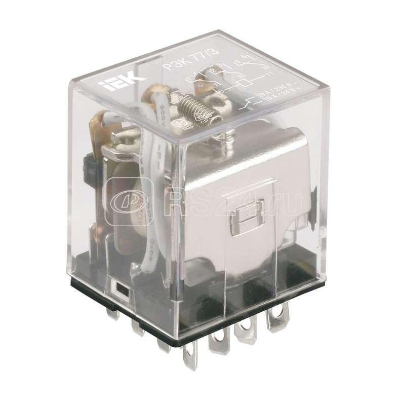 Реле РЭК 78-4(MY4) с инд. 3А 24В DC ИЭК RRP20-4-03-024D-LED