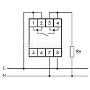 Реле напряжения CP-721 (50-450В 30А 2 модуля IP20 монтаж на DIN-рейке)(аналог УЗМ) F&F EA04.009.003, фото 2