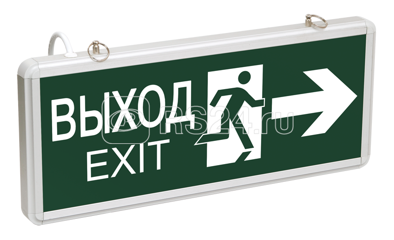 Светильник светодиодный ССА 1003 "ВЫХОД-EXIT" двустор. 3Вт ИЭК LSSA0-1003-003-K03