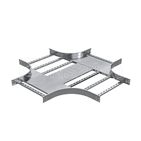 Ответвитель для лотка Х-образный 100х300 R600 1.5мм нерж. сталь AISI 304 DKC ILXM61030C