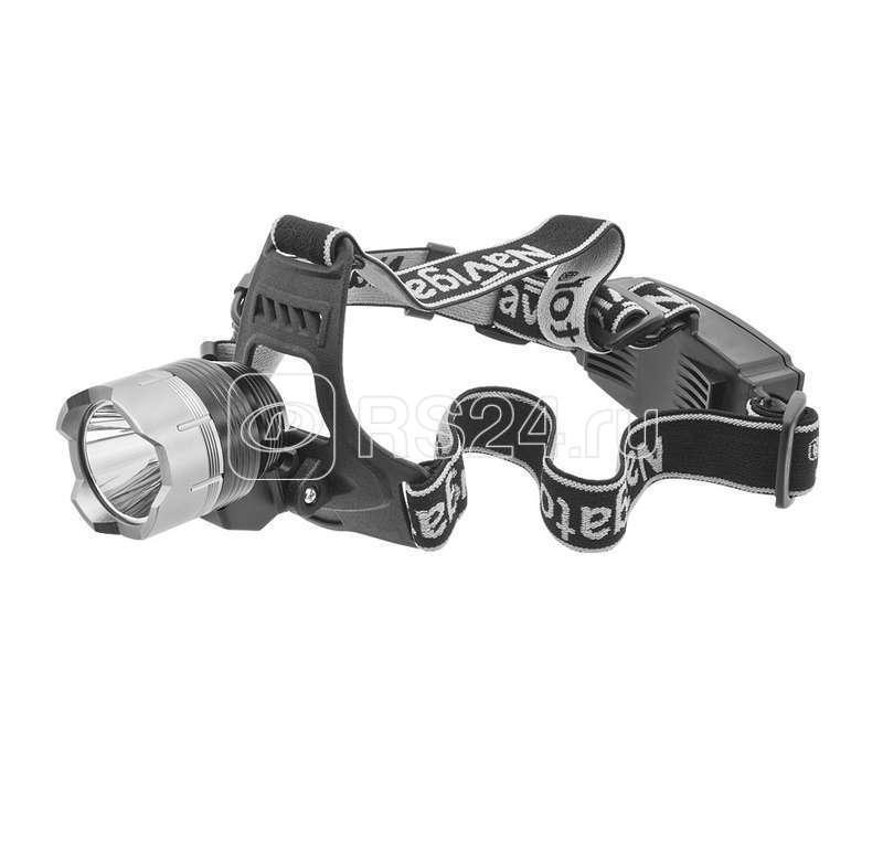 Фонарь 94 973 NPT-H08-ACCU налобн. CREE 1LEDх5Вт 3 реж. акк. 3.7В 2Ач блист. Navigator 94973