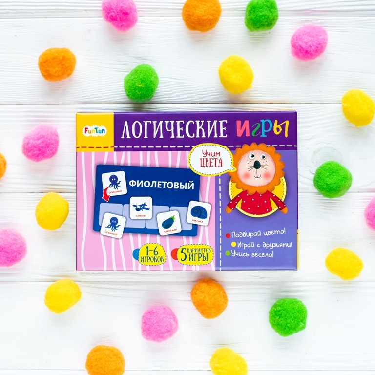Логические игры - Учим цвета