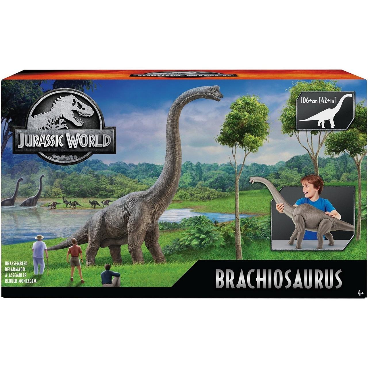 Мир Юрского Периода - Фигурка Колоссальный Брахиозавр, 106+ см.