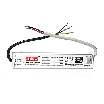 Трансформатор 100W (для наружнего) SUPER SLIM NEW блок питания 12V - B27