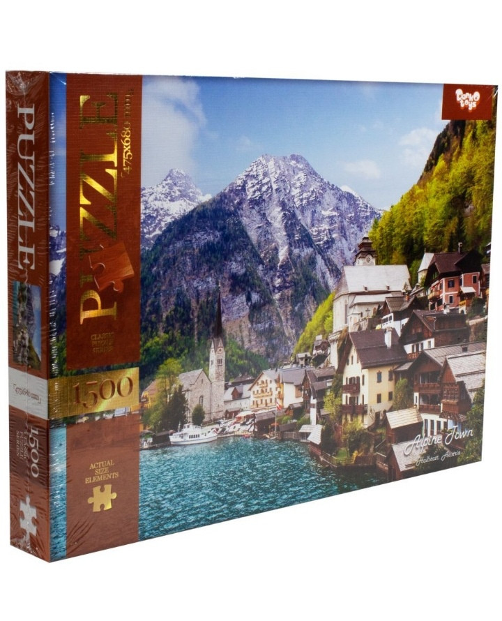 Пазлы 1500 ел.  "Alpine Town"