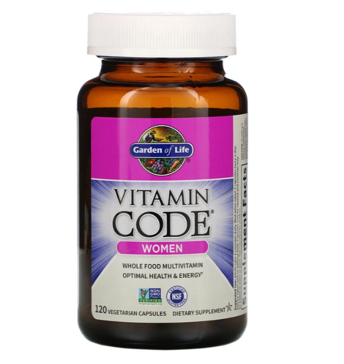 Garden of Life, Vitamin Code, для женщин, 120 вегетарианских капсул - фото 2 - id-p70854726