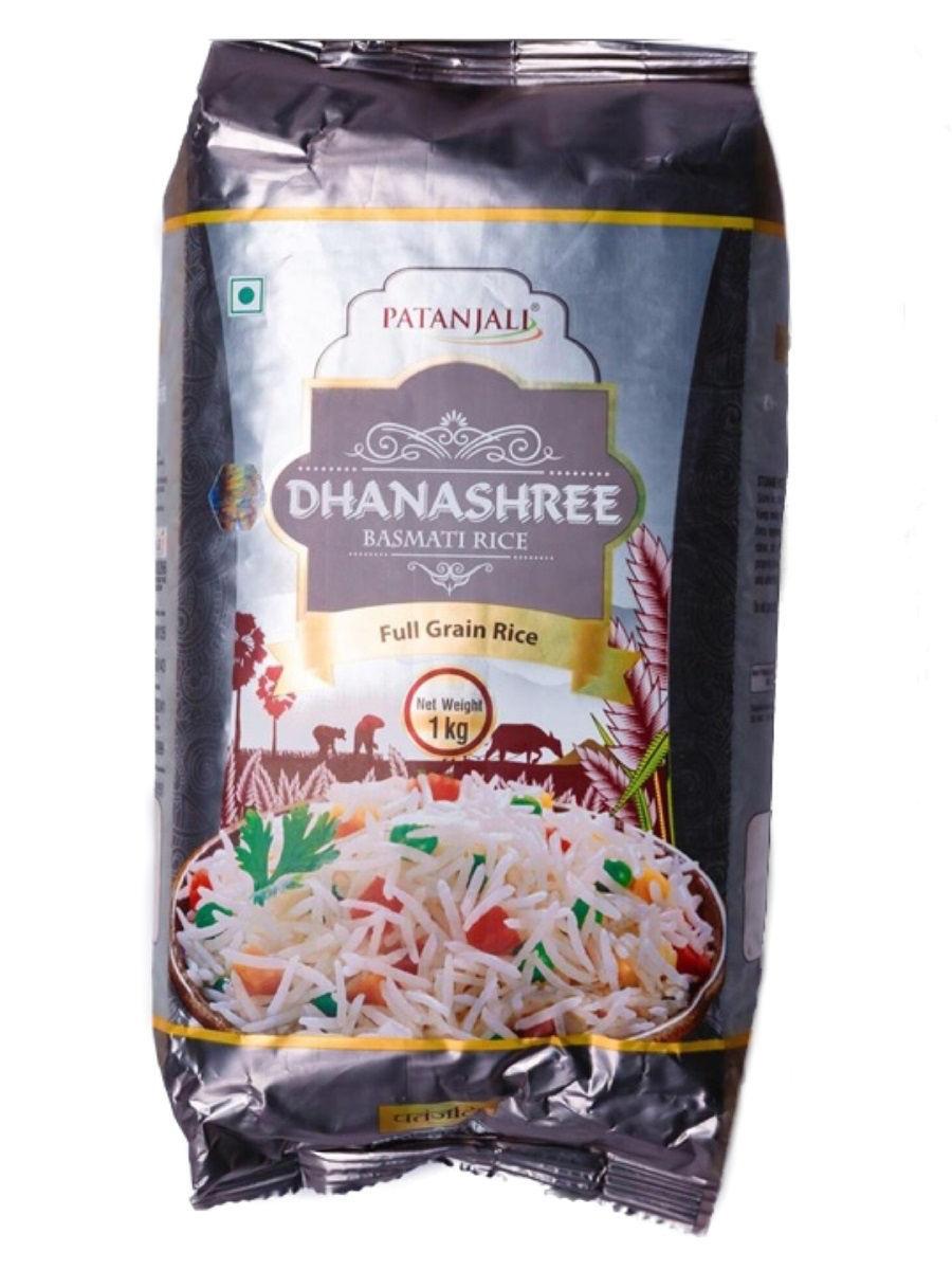 Индийский рис "Басмати ДханаШри", Патанджали, (Patanjali - Dhanshree Basmati), 1 кг.