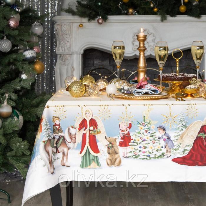 Скатерть Этель "Christmas time" 150х185см +/-3см с ГМВО, хл100%