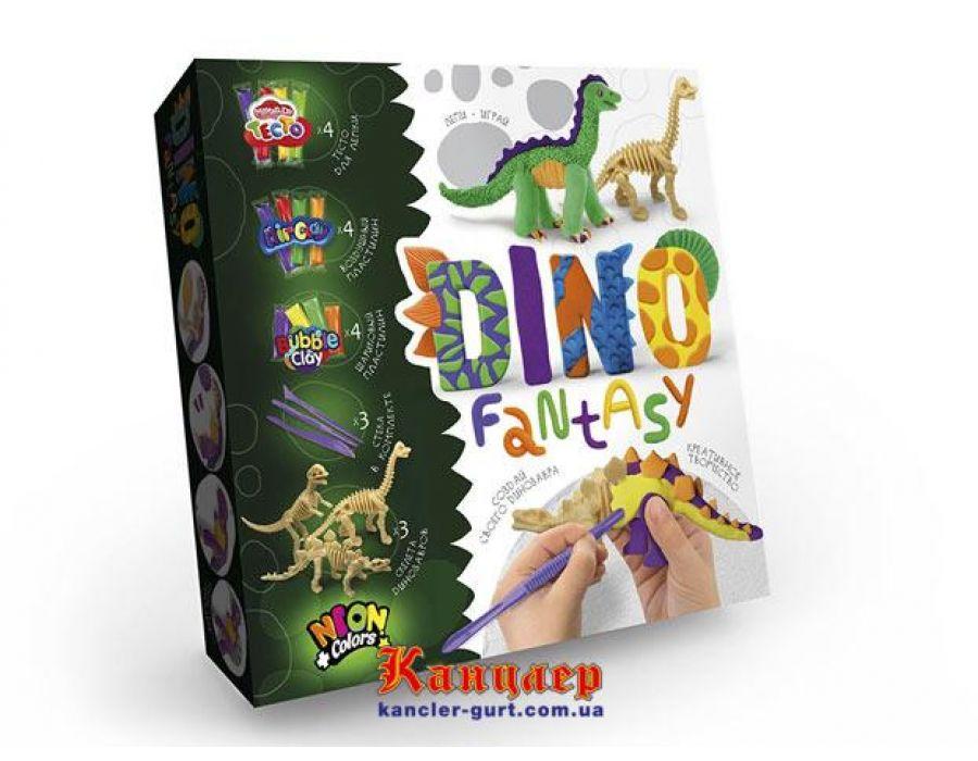 Креативное творчество "Dino Fantasy, Диметродон ,Трицератопс, Тираннозавр"