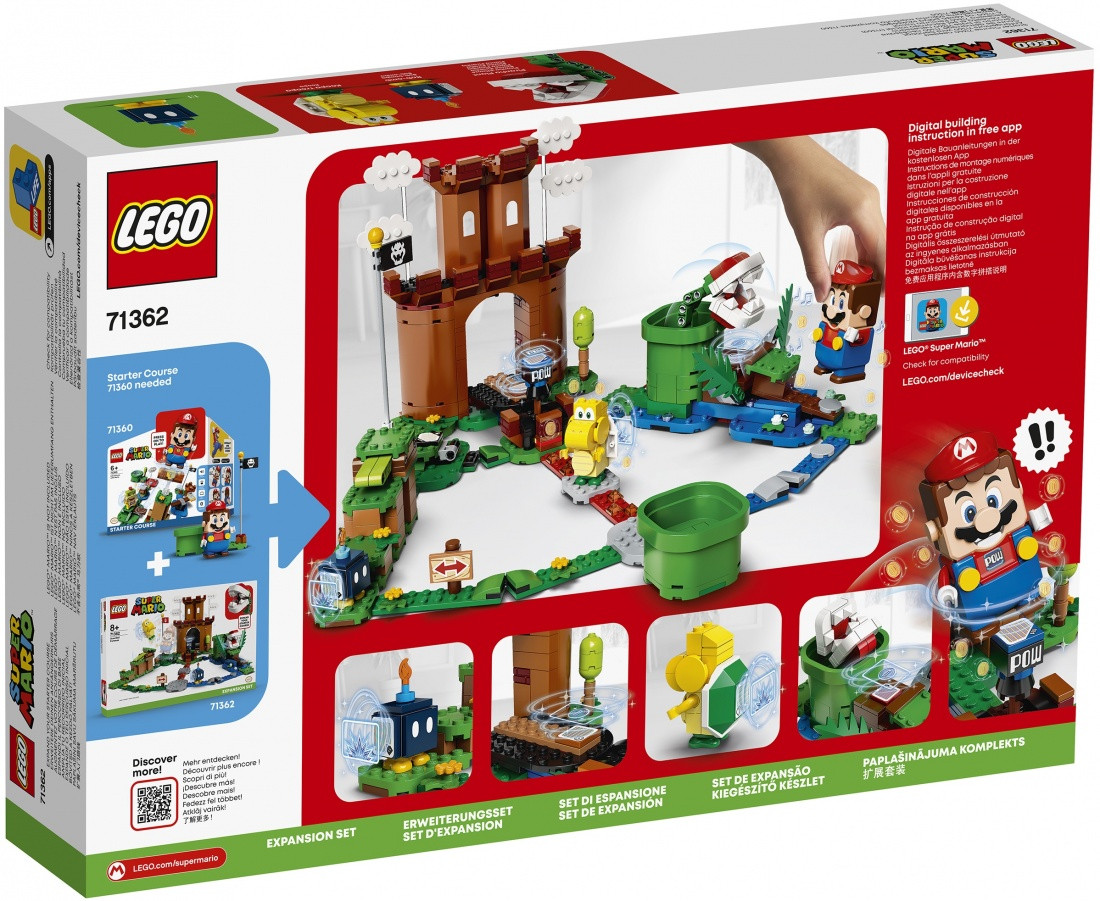 71362 Lego Super Mario Охраняемая крепость. Дополнительный набор, Лего Супер Марио - фото 2 - id-p80048305
