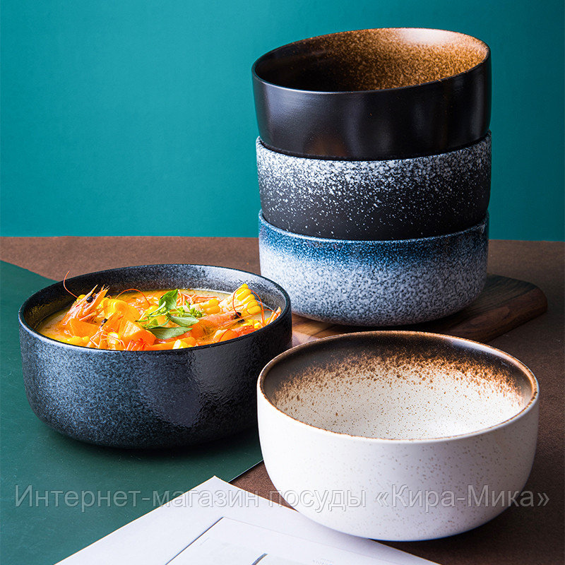 Большие супницы из серии «Stone bowl»