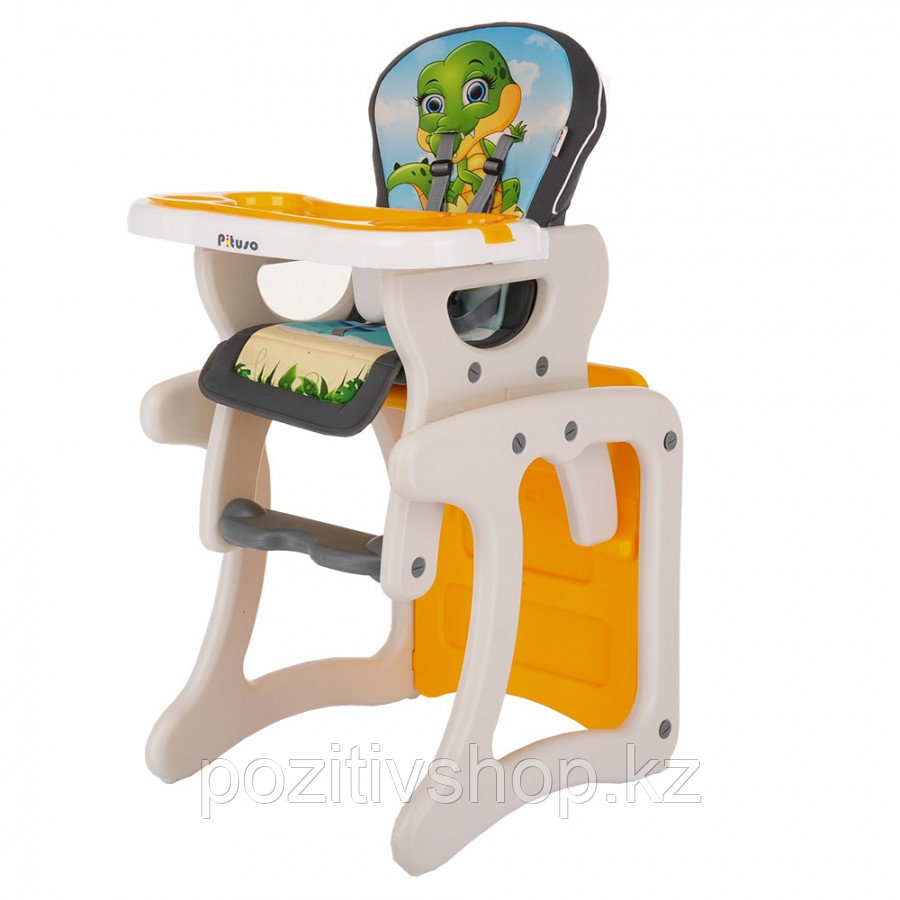 Детский стул-трансформер для кормления Pituso Carlo Дракоша