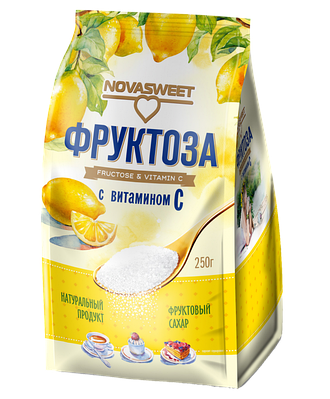 Фруктоза с витамином С "Novasweet" 250 гр