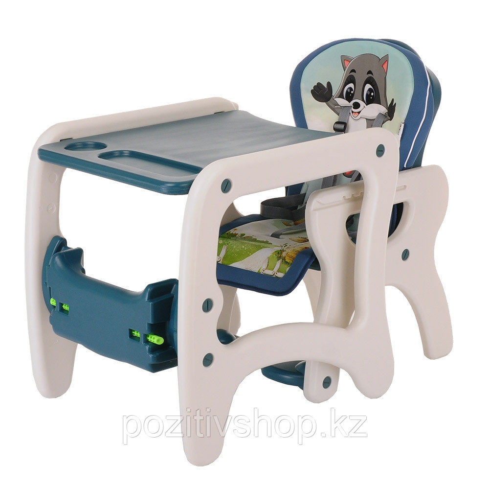 Детский стул-трансформер для кормления Pituso Carlo Енотик - фото 2 - id-p80151889