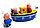 Игровой набор Свинка Пеппа на корабле "Морское приключение" 4 фигурки и кораблик LQ912A, фото 3