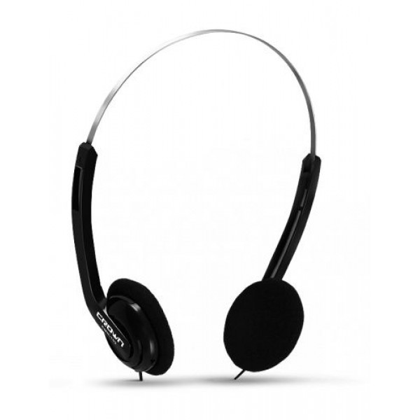 Гарнитура Crown CMH-102, 20Hz-20kHz, 32 Om, 115dB, 2.1m, Black