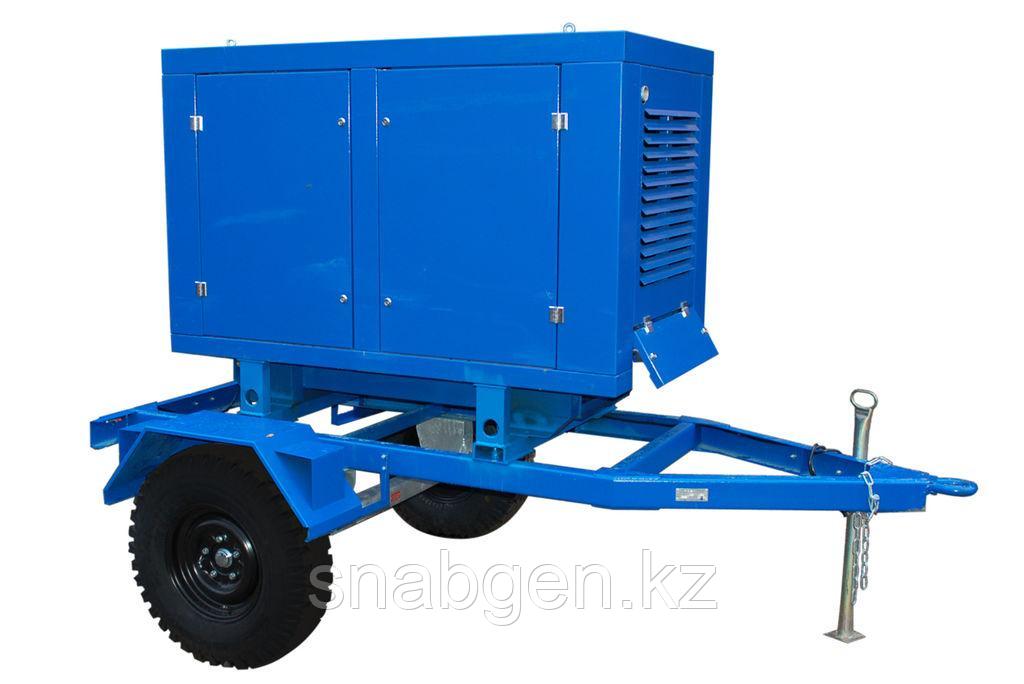 Передвижной дизельный генератор ТСС ЭД-10-Т400-1РПМ19 в погодозащитном кожу