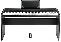 Цифровое пианино Korg B1-BK со стойкой STB1-BK