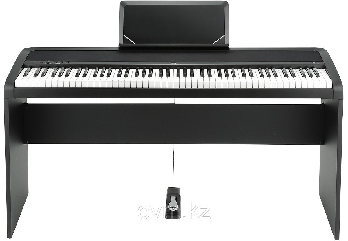 Цифровое пианино Korg B1-BK со стойкой STB1-BK - фото 1 - id-p80160490