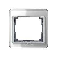 SL500 Рамка 1-ная, серебро