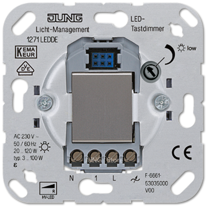 Клавишный LED диммер 7-100 Вт - 1271LEDDE