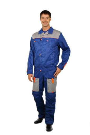 Костюм Фаворит синий: куртка, брюки - фото 1 - id-p80171020