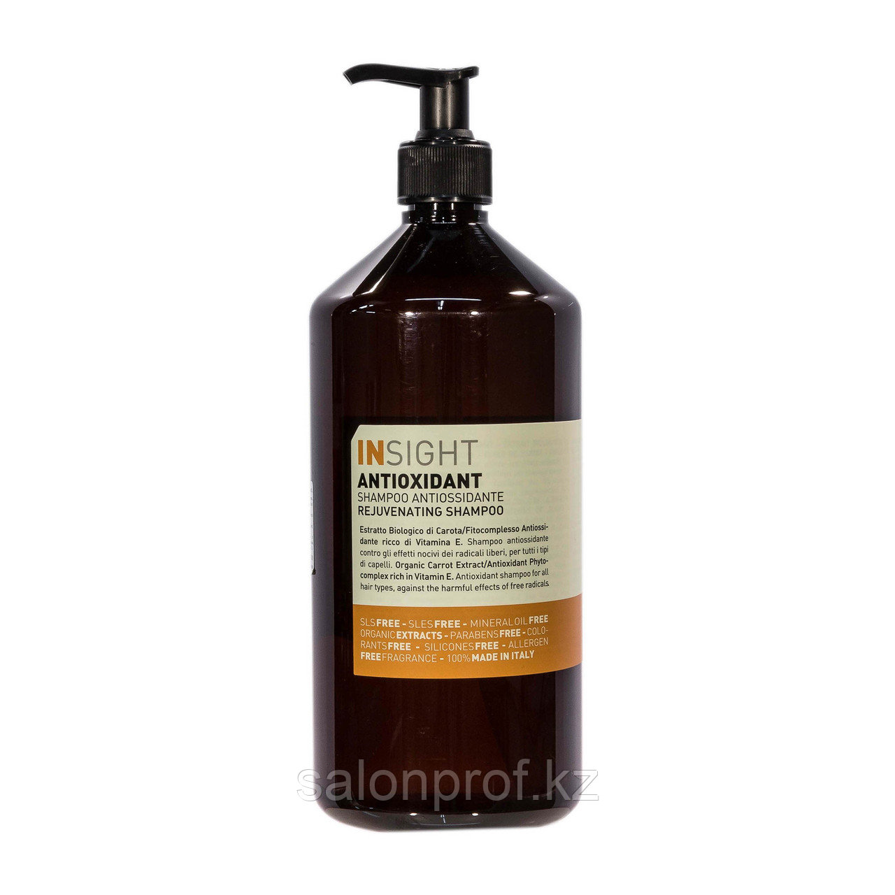 Шампунь INSIGHT ANTIOXIDANT антиоксидант для перегруженных волос 900 мл №50375/53307