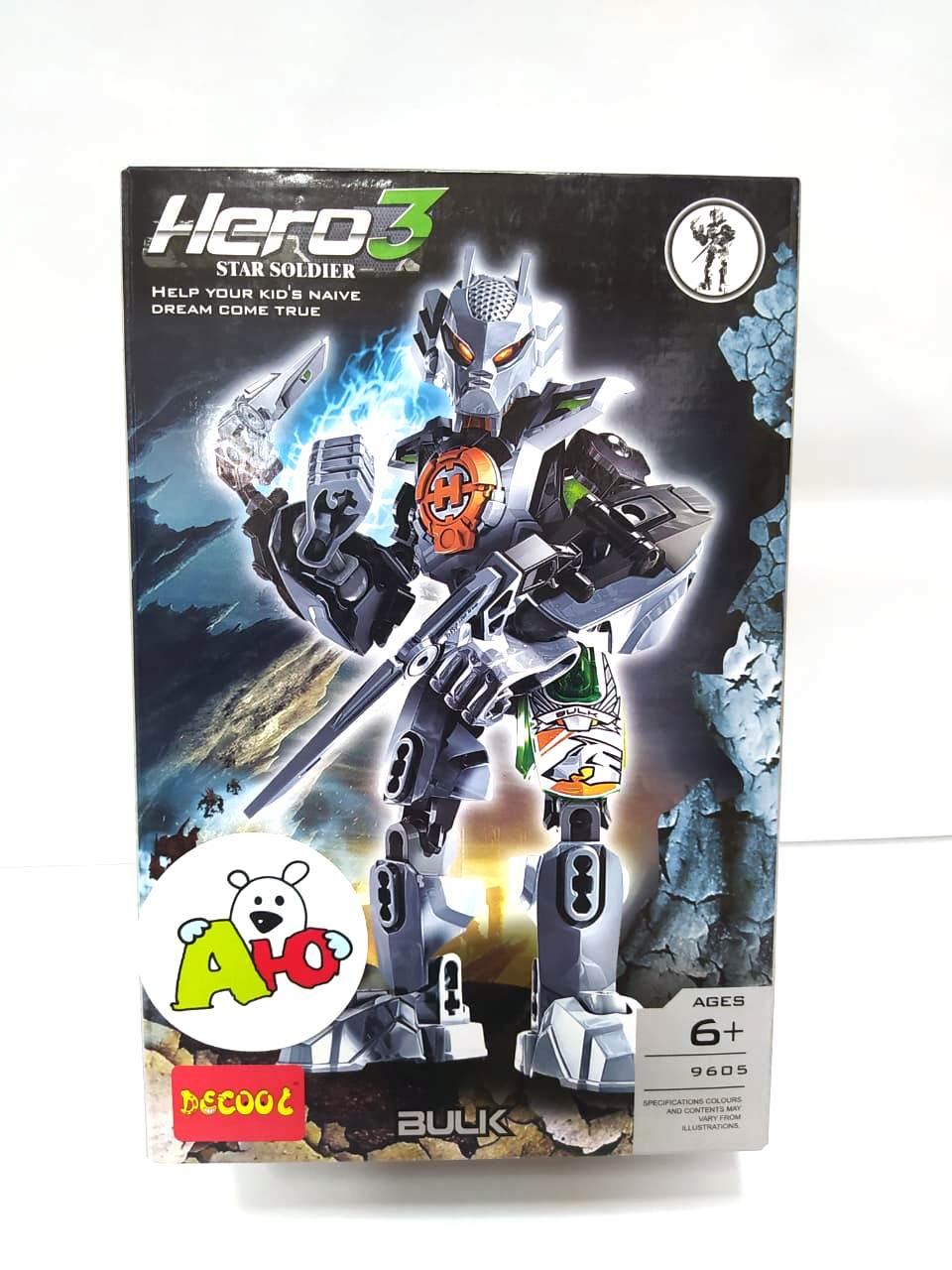 Decool 9605 Hero3 Конструктор "Фигурка Гигант" (Аналог LEGO)
