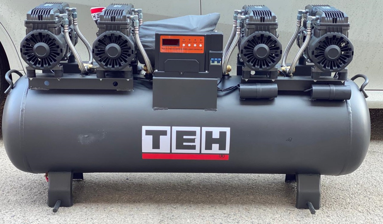 Воздушный бесшумный компрессор, безмасляный TAC 130 L( 800л/м )