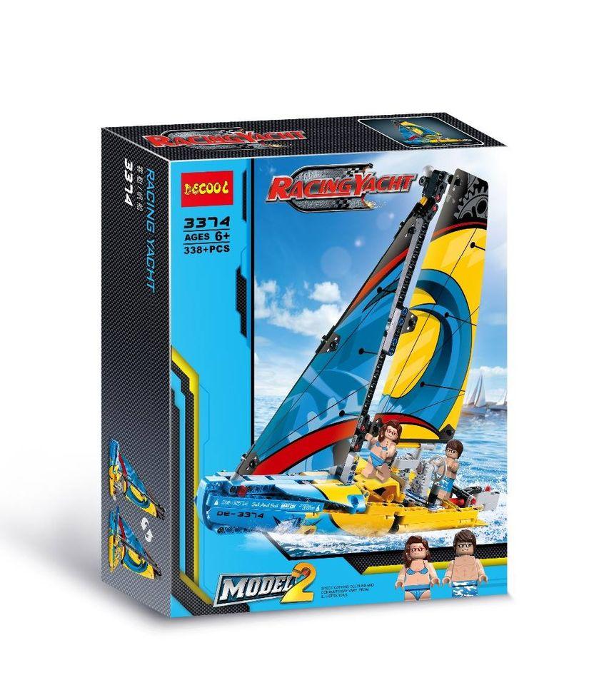 Decool King Streerer 3374 Конструктор "Гоночная яхта" (Аналог LEGO)