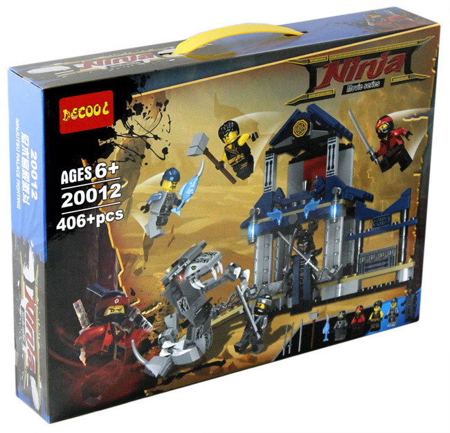 Decool Ninja 20012 Конструктор "Боевой дворец ниндзя" (Аналог LEGO)