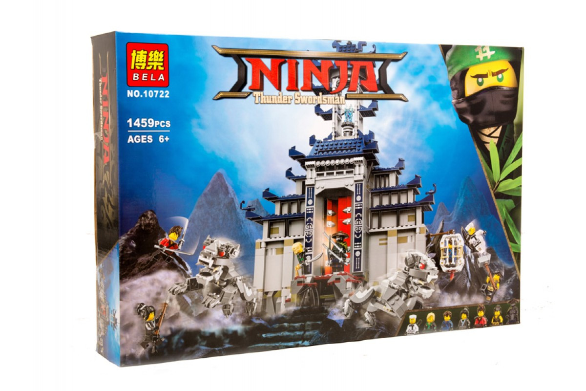 Bela Ninja 10722 Конструктор "Храм Последнего великого оружия" (Аналог LEGO 70617)