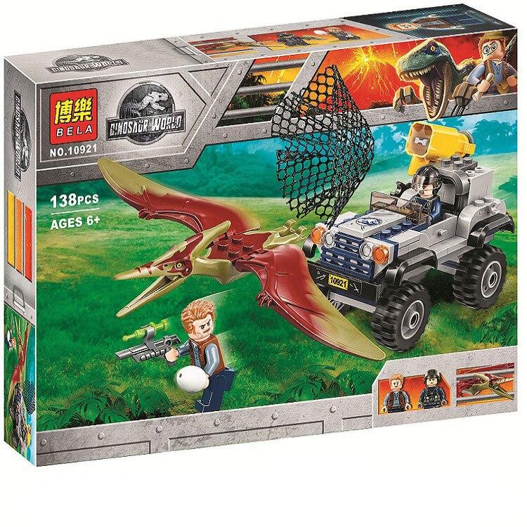 Bela Dinosaur World 10921 Конструктор "Погоня за птеранодоном" (Аналог LEGO 75926)