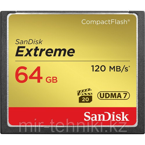 SanDisk Extreme CompactFlash 64 GB 120mb\s