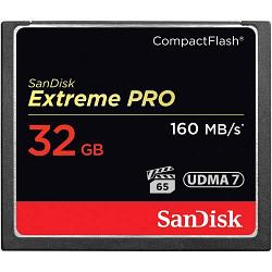 Карта памяти SanDisk Extreme CompactFlash CF  32GB 160mb\s
