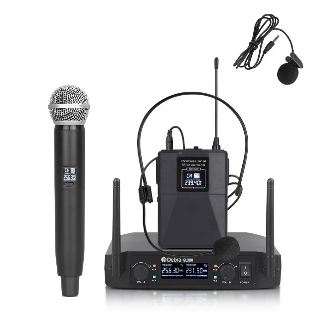 Головной микрофон радио+ручной Smart GLXD-4ST