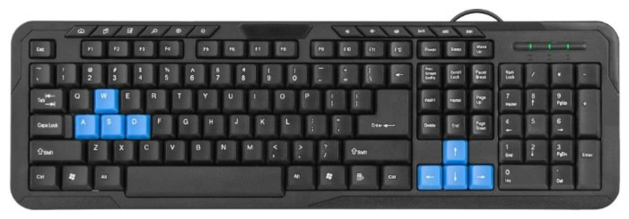 Клавиатура проводная Defender OfficeMate HM-430 RU черный